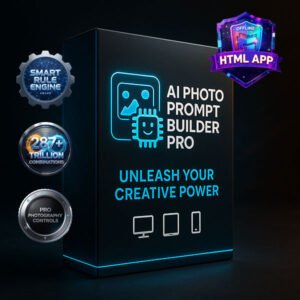 AI Photo Prompt Builder (Version 3.4-Pro)–Photographer’s Edition