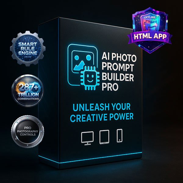 AI Photo Prompt Builder (Version 3.4-Pro)--Photographer’s Edition
