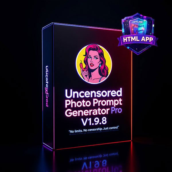 Uncensored Photo Prompt Generator Pro V1.9.8